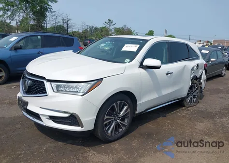 2020 Acura Mdx Technology Package z USA, uszkodzony, nr VIN 5J8YD4H52LL011214